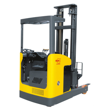 Xilin 1500kgs 1.5ton 3300lbs 8m Electric Sit-Down Powered Straddle Pallet Stacker Forklift Reach Truck With Easy Control